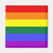 Rainbow Pride Flag Magnet (Voorkant)