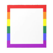 Rainbow Pride Flag Notitieblok (Voorkant)