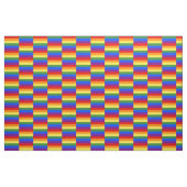 Rainbow Pride Flag Patroon Geometrisch Stof (Yard (91,4 cm))