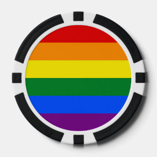 Rainbow Pride Flag Pokerchips