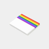 Rainbow Pride Flag Post-it® Notes (Schuin)