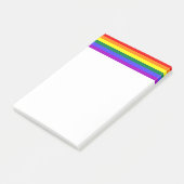Rainbow Pride Flag Post-it® Notes (Schuin)