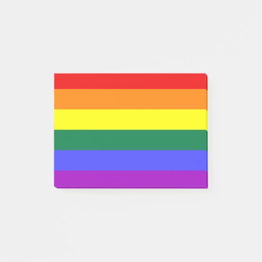 Rainbow Pride Flag Post-it® Notes (Voorkant)