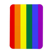 Rainbow Pride Flag Premium Magnet Magneet (Verticaal)