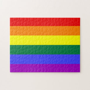Rainbow Pride Flag Puzzle Legpuzzel