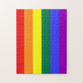 Rainbow Pride Flag Puzzle Legpuzzel (Verticaal)