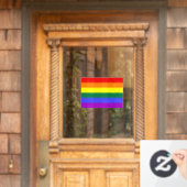 Rainbow Pride Flag Raamsticker (Huis Deur)