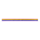 Rainbow Pride Flag Satijnen Lint (Voorkant)