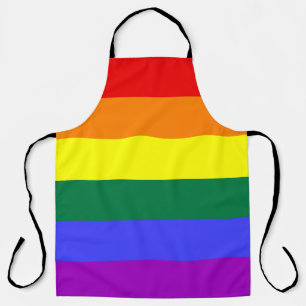 Rainbow Pride Flag Schort