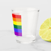 Rainbow Pride Flag Shot Glas (Rechts)