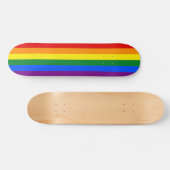 Rainbow Pride Flag skateboard (Horizontaal)