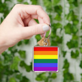 Rainbow Pride Flag Sleutelhanger (Hand)
