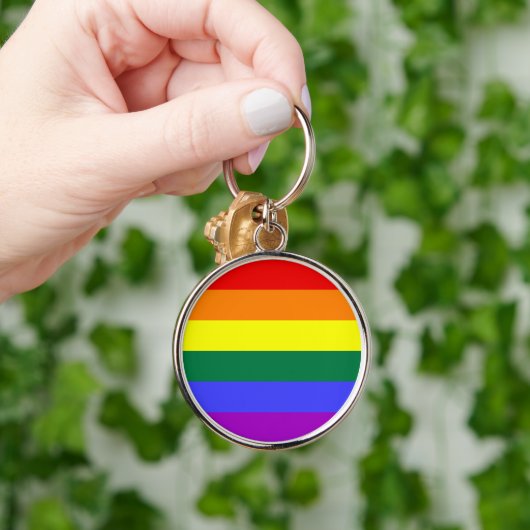 Rainbow Pride Flag Sleutelhanger (Hand)