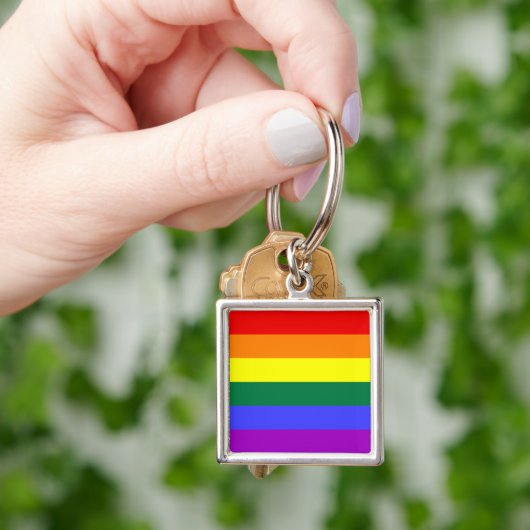 Rainbow Pride Flag Sleutelhanger (Hand)