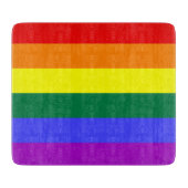 Rainbow Pride Flag Snijplank (Voorkant)