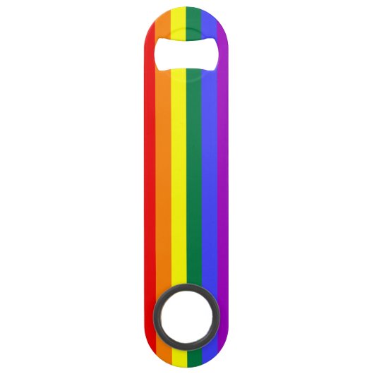 Rainbow Pride Flag Speed Flessenopener (Voorkant)