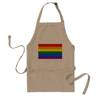 Rainbow Pride Flag Standaard Schort
