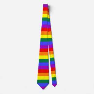 Rainbow Pride Flag Stropdas