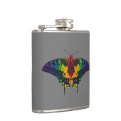 Rainbow Pride Flag Swallowtail Butterfly Heupfles (Rechts)