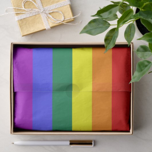 Rainbow Pride Flag Tissuepapier (Geschenk)