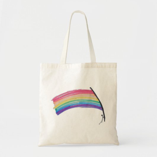 Rainbow Pride Flag Tote Bag (Voorkant)