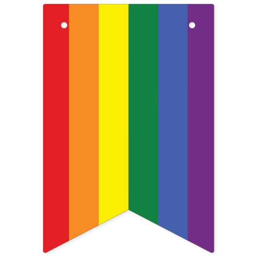 Rainbow Pride Flag Vlaggetjes (Eerste vlag)