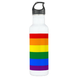 Rainbow Pride Flag Waterfles