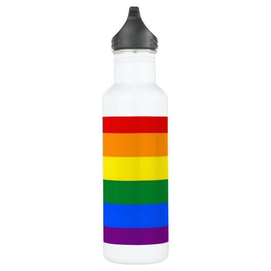 Rainbow Pride Flag Waterfles (Rechts)