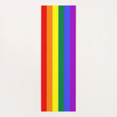 Rainbow Pride Flag Yogamat (Achterkant)