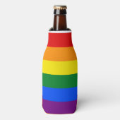 Rainbow Pride Flesjeskoeler (Fles Voorkant)