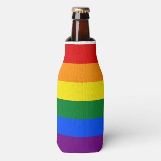 Rainbow Pride Flesjeskoeler (Fles Voorkant)