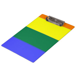 Rainbow Pride Gay Flag Klembord
