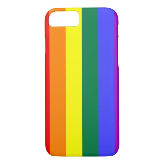 RAINBOW PRIDE. GAY PRIDE iPhone 7 HOESJE. Case-Mate iPhone Case (Achterkant)