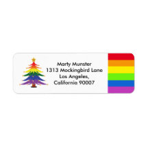 RAINBOW pride gay pride kerstboom