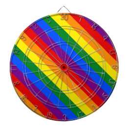 Rainbow Pride Gelijke Rechten Diversiteit Inclusie Dartbord