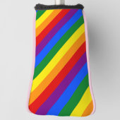 Rainbow Pride Gelijke Rechten Diversiteit Inclusie Golfheadcover (Draai 90)