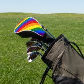 Rainbow Pride Gelijke Rechten Diversiteit Inclusie Golfheadcover (Insitu)