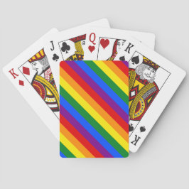 Rainbow Pride Gelijke Rechten Diversiteit Inclusie Pokerkaarten