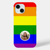 Rainbow Pride gepersonaliseerde mobiele telefoon c Case-Mate iPhone Case (Achterkant)