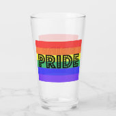 Rainbow Pride Glas (Achterkant)