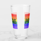 Rainbow Pride Glas (Rechts)