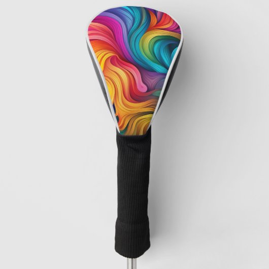 Rainbow Pride Golfheadcover (Voorkant)