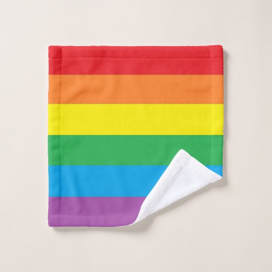 "Rainbow Pride"-handdoekset Bad Handdoek (Wasdoekje)