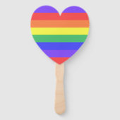Rainbow Pride Handwaaier (Achterkant)