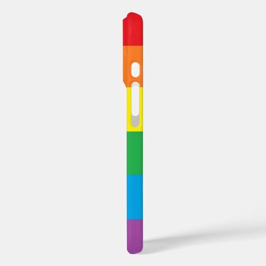 "Rainbow Pride" Hoesje-Mate iPhone Case (Achterkant / Links)