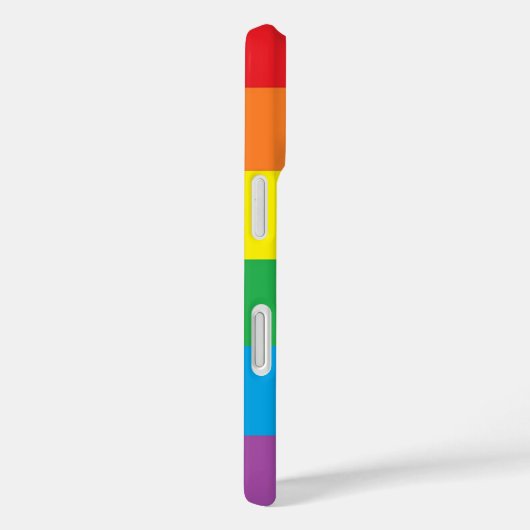 "Rainbow Pride" Hoesje-Mate iPhone Case (Achterkant / Rechts)