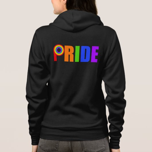 Rainbow PRIDE Hoodie (Achterkant)