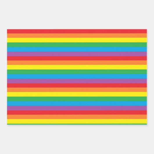 "Rainbow Pride"  Inpakpapier Vel (Voorkant 3)