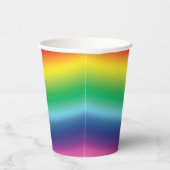 Rainbow pride kleuren lgbt lgbtq patroonpartij papieren bekers (Rechts)