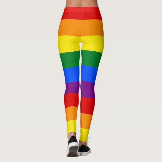 Rainbow Pride Leggings (Achterkant)